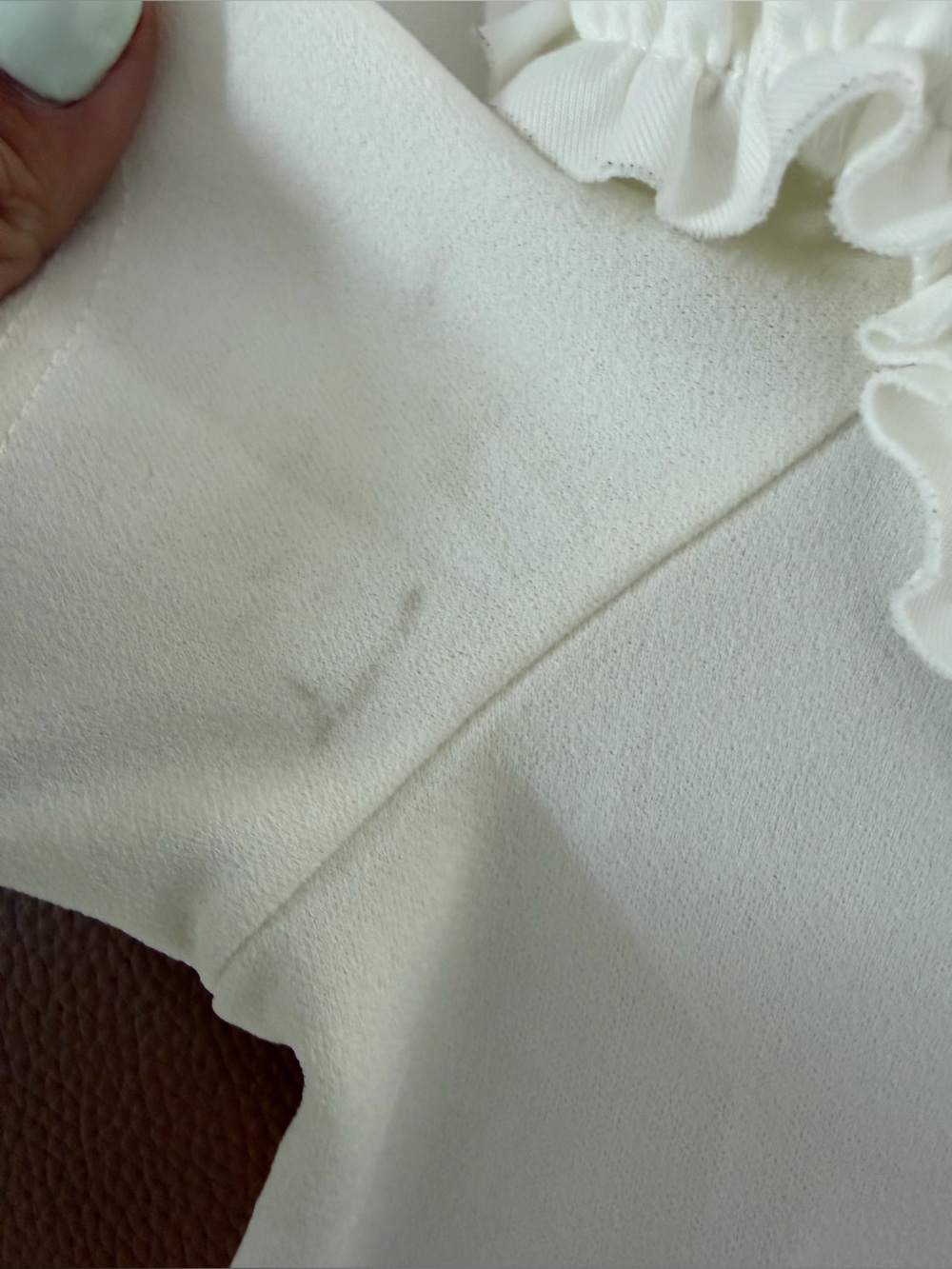 Gracia Ivory 3D Rosette Strapless Top Small Coquette Bridal Corset Blouse - Picture 5 of 7